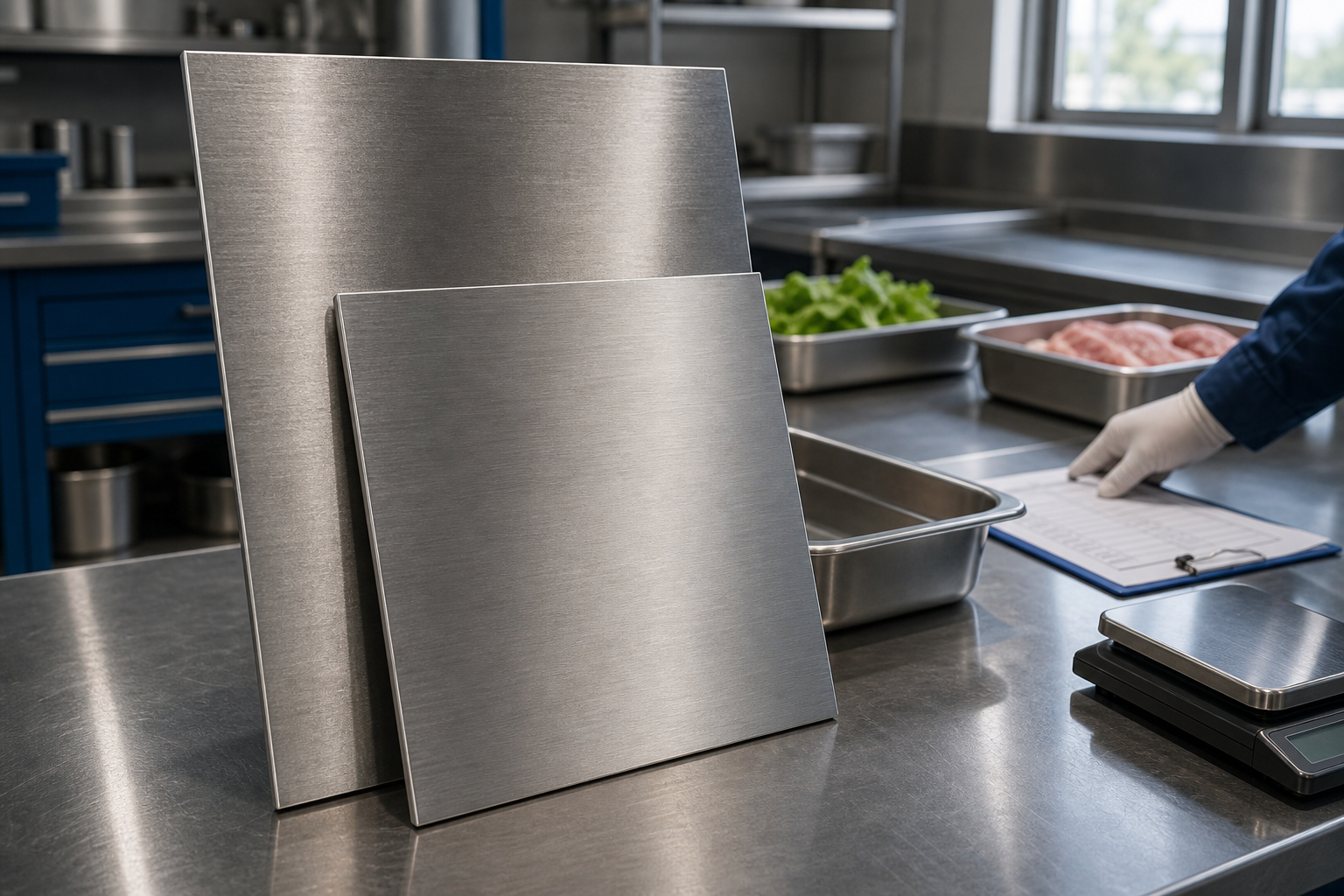 Ảnh minh họa riêng cho bài Inox 201 có an toàn thực phẩm không - đánh giá thực tế từ người làm inox