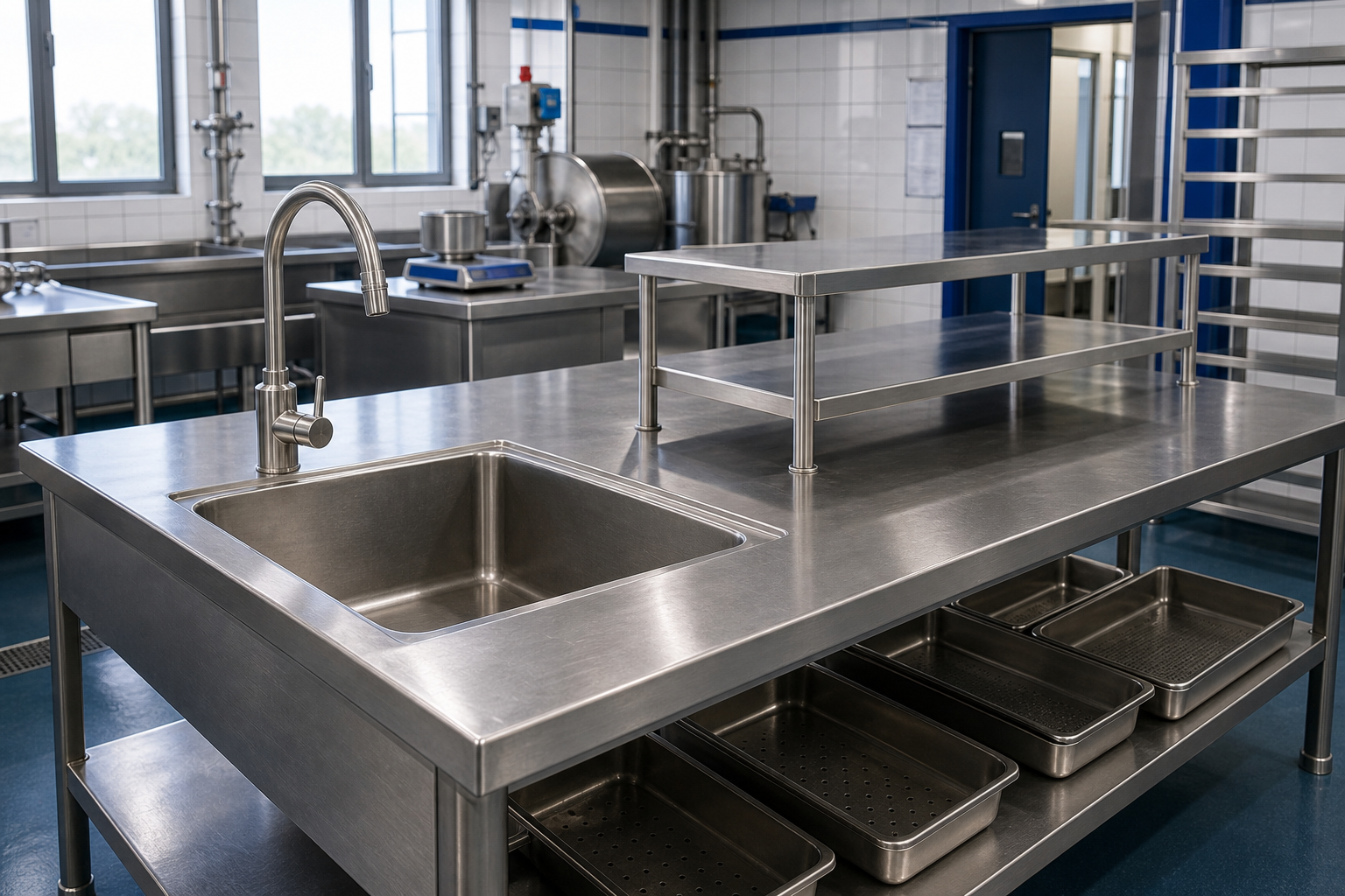 Ảnh minh họa riêng cho bài Inox 304 có an toàn thực phẩm không - đánh giá thực tế từ người làm inox