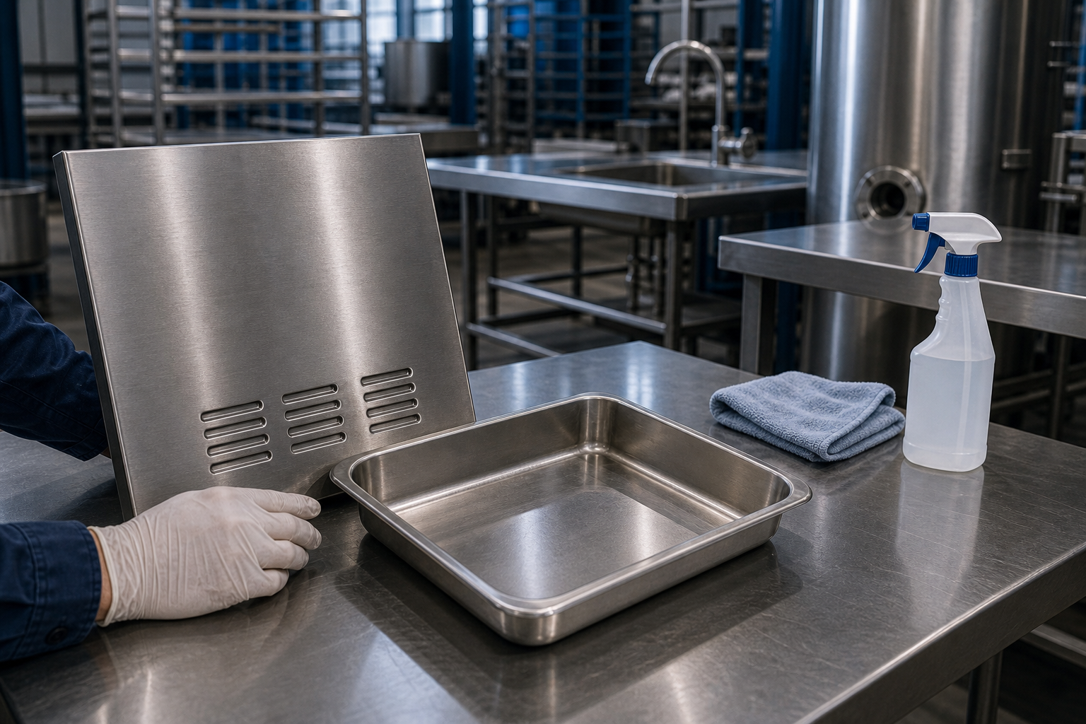 Ảnh minh họa riêng cho bài Inox 430 có an toàn thực phẩm không - đánh giá thực tế từ người làm inox