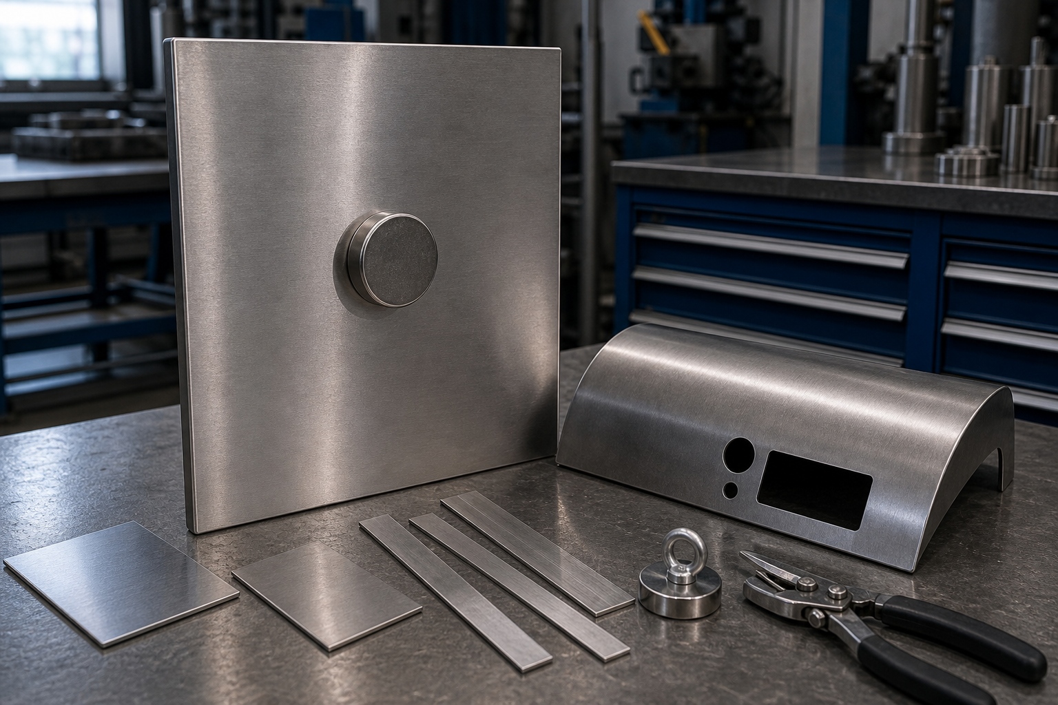 Ảnh minh họa riêng cho bài Inox 430 có hút nam châm không - đánh giá thực tế từ người làm inox