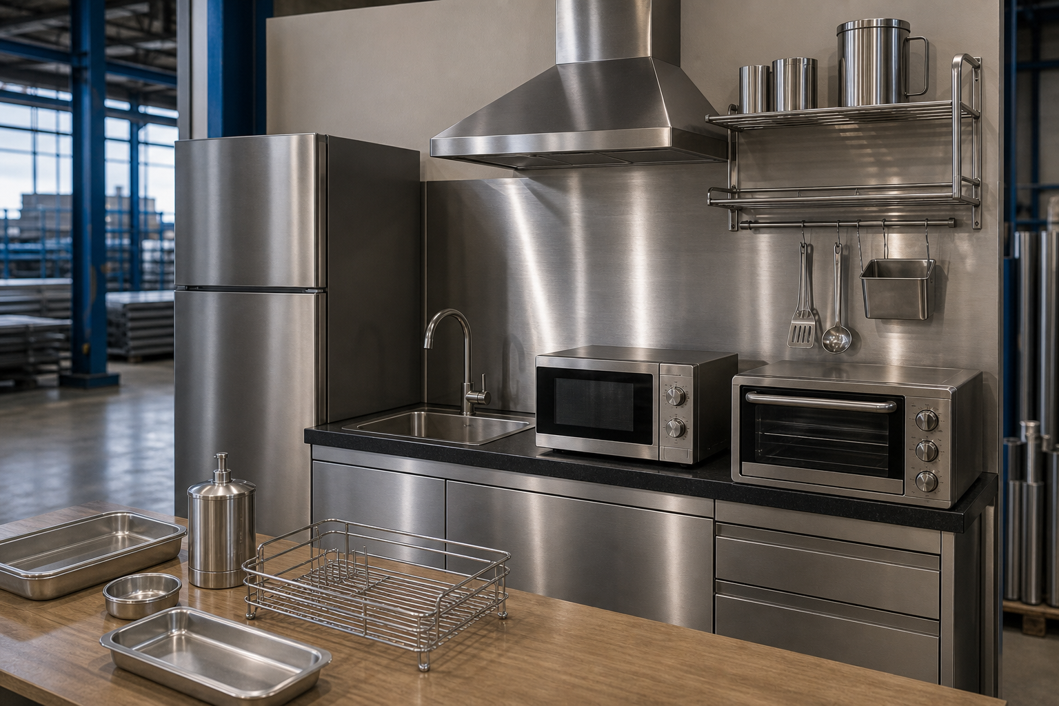 Ảnh minh họa riêng cho bài Inox 430 dùng trong gia đình được không - đánh giá thực tế từ người làm inox