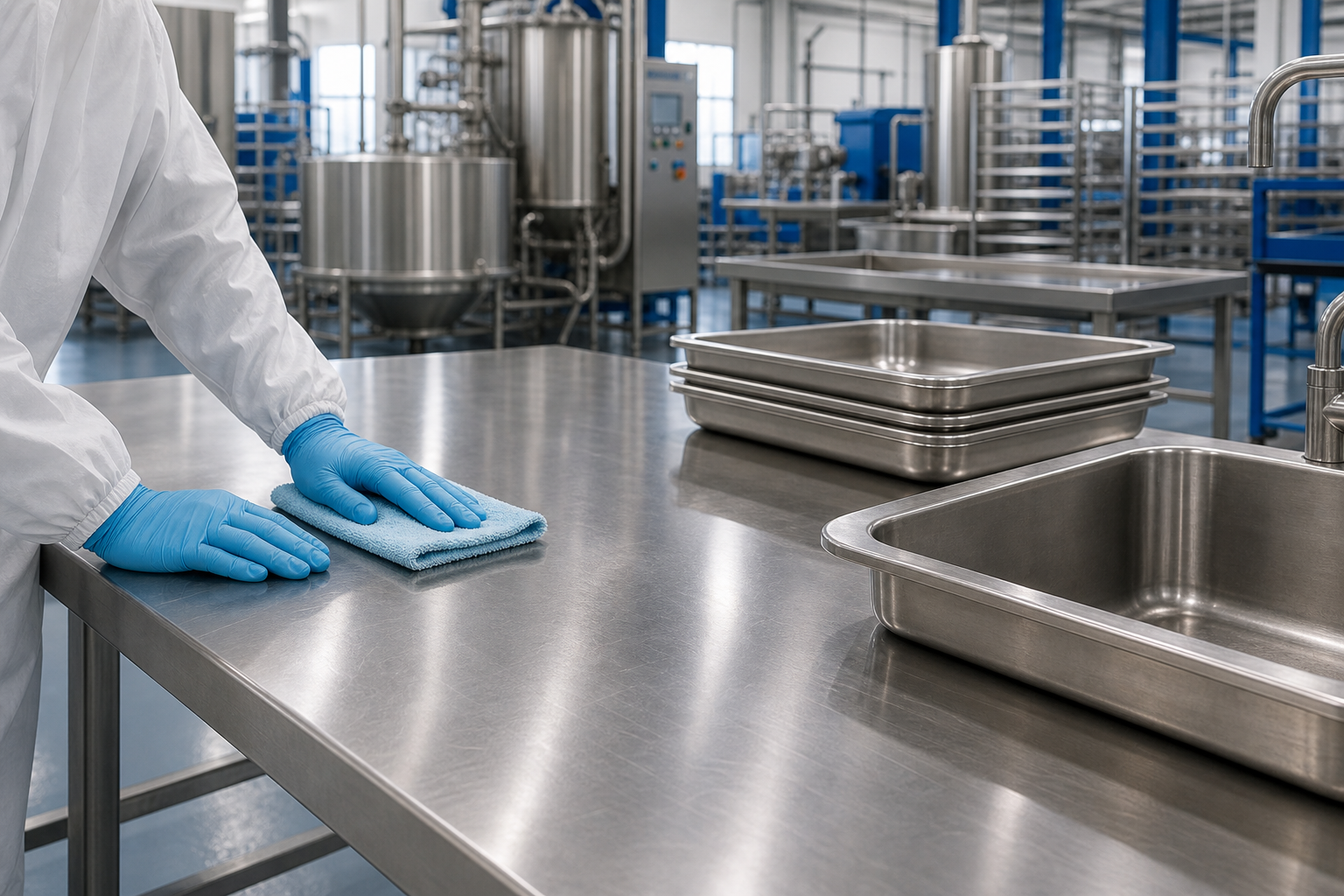 Ảnh minh họa riêng cho bài Inox thực phẩm có an toàn không - đánh giá thực tế từ người làm inox