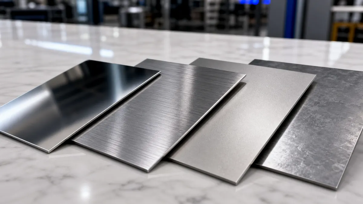 Inox bóng và inox xước khác nhau thế nào