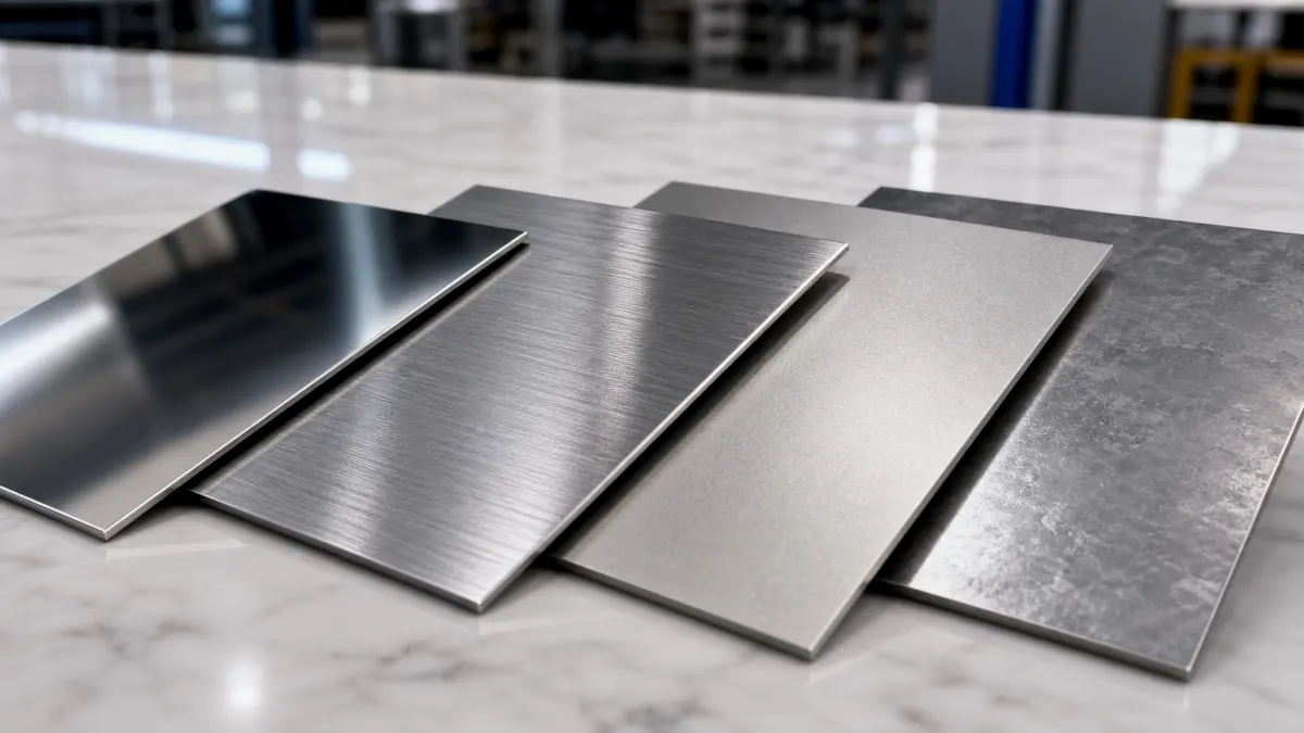 Inox HL khác inox gương thế nào
