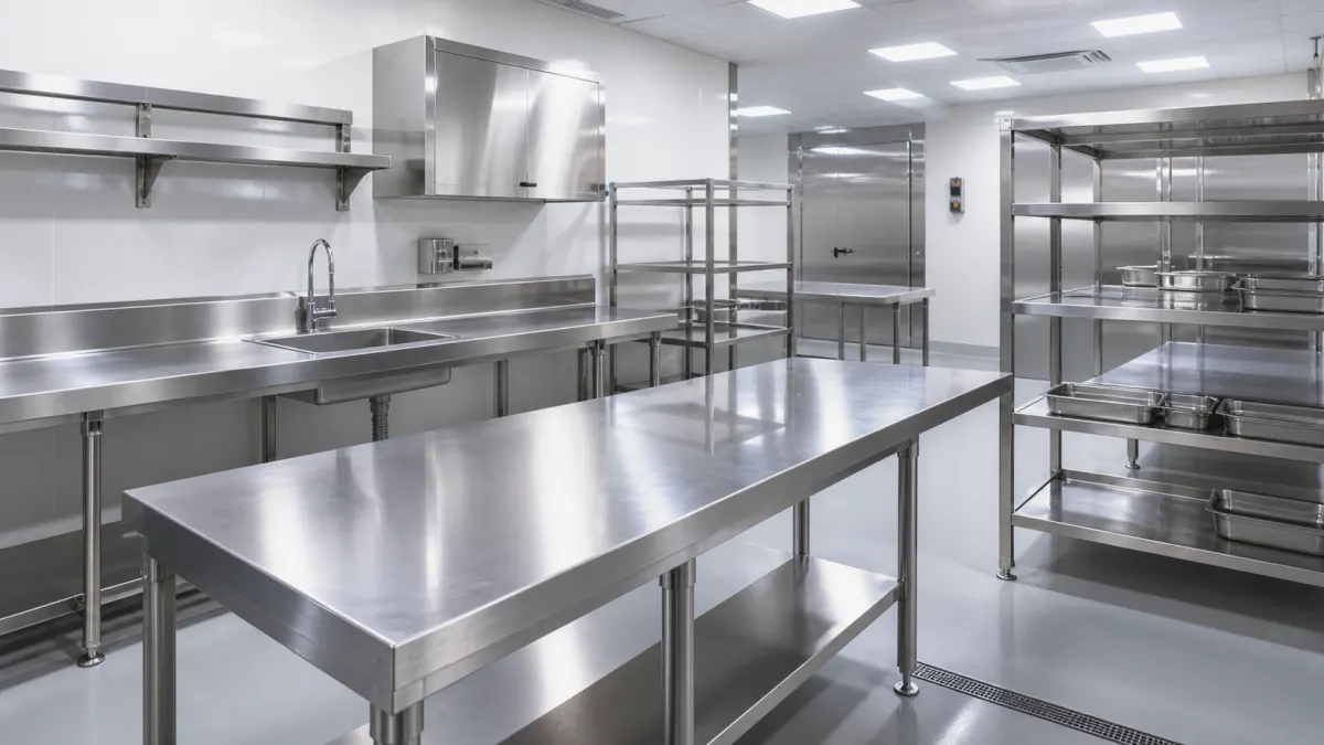 Inox tấm dùng trong bệnh viện: vật liệu sạch, bền và dễ vệ sinh