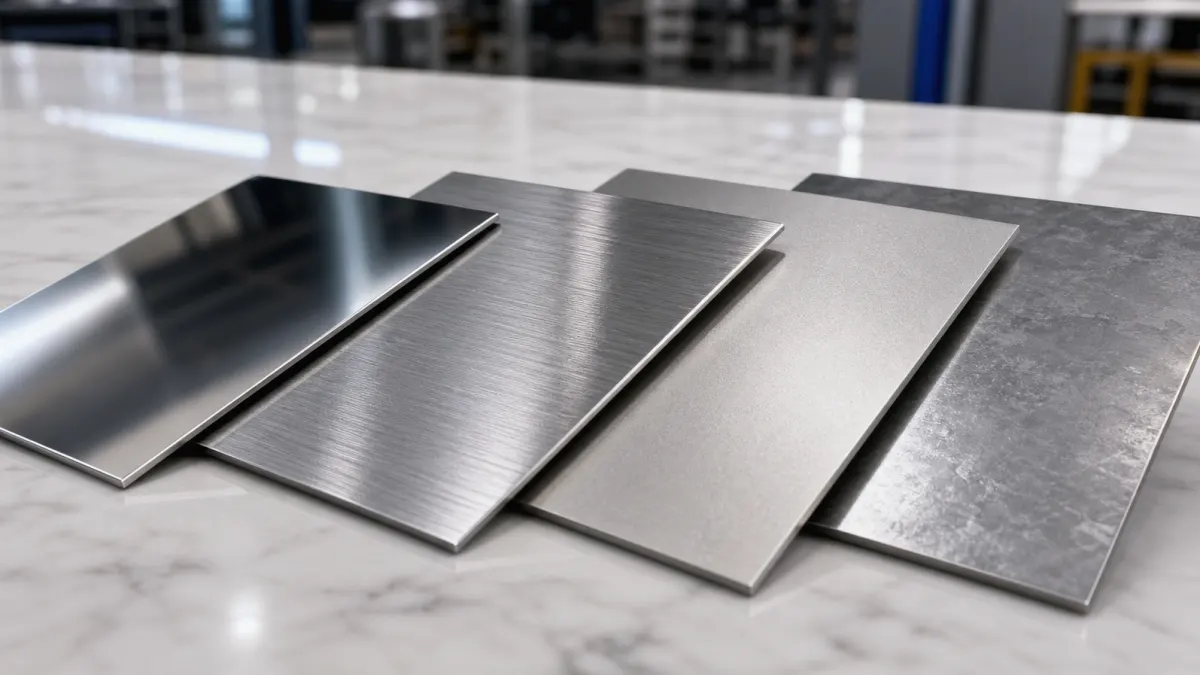 Nên chọn inox tấm bóng hay xước? So sánh theo công trình