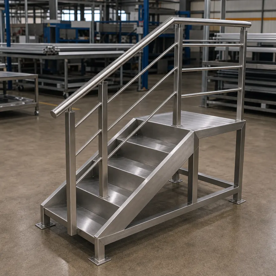 Cầu thang inox 304