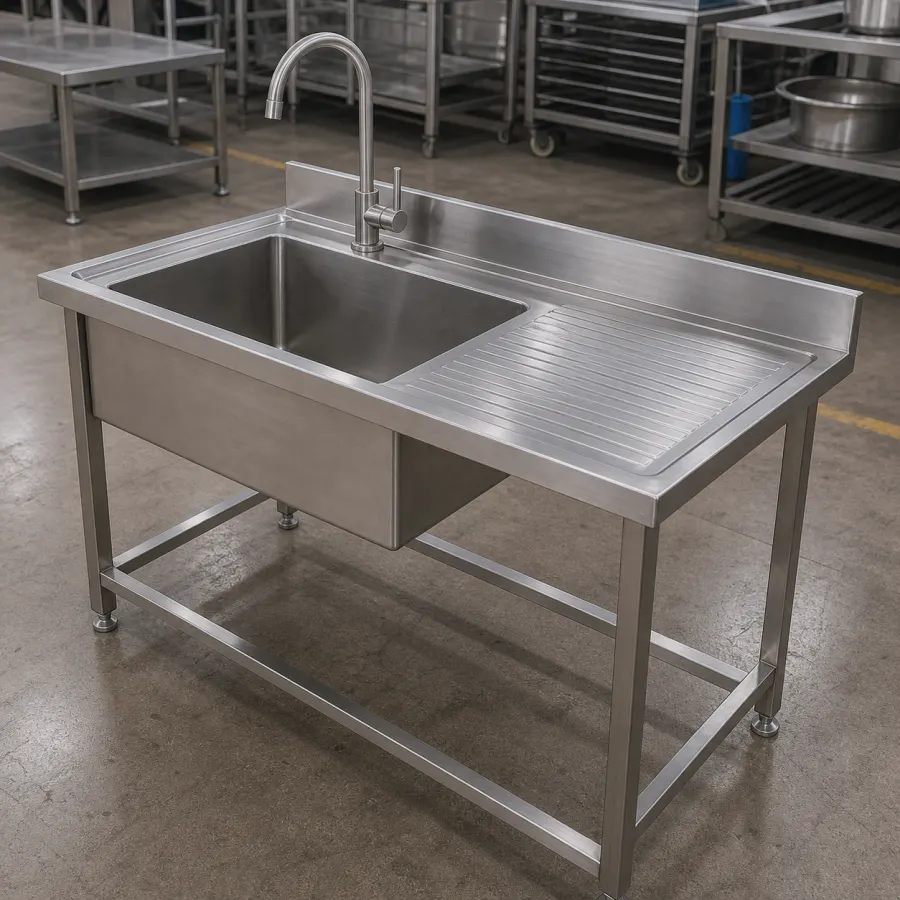 Chậu rửa inox công nghiệp