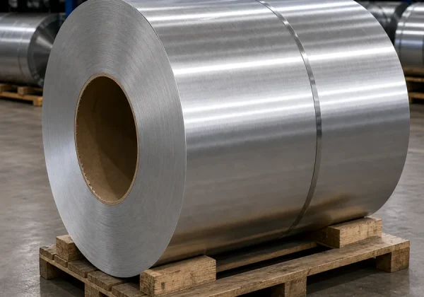 Cuộn inox 304 HL 1.0mm x 1500mm - ảnh sản phẩm inox chụp thực tế tại kho