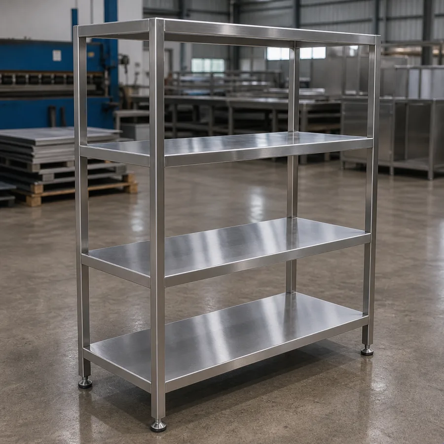 Kệ inox 4 tầng