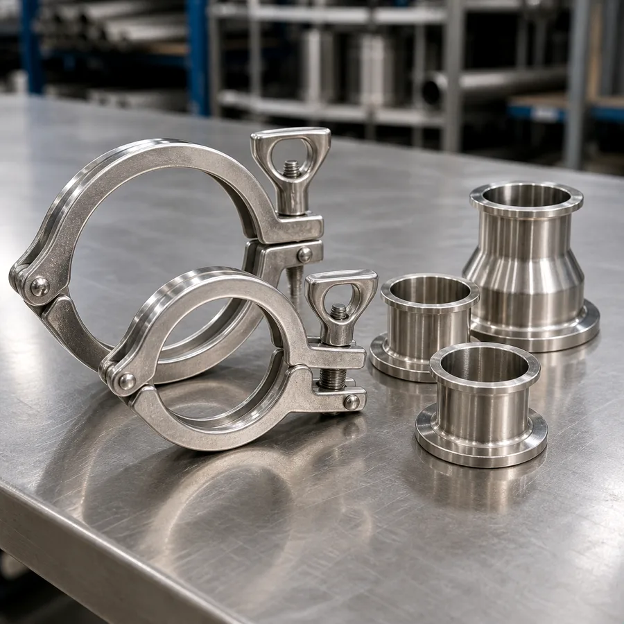 Kẹp clamp inox 304