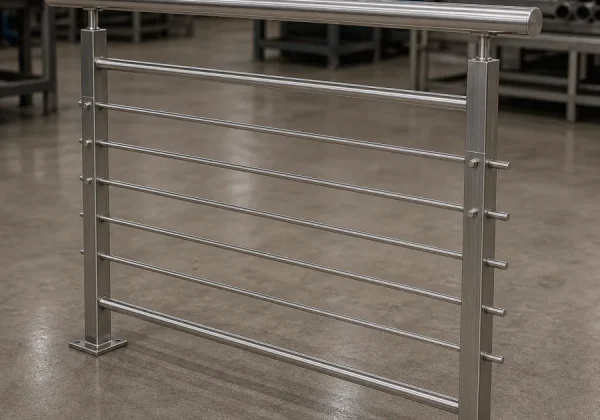 Lan can inox 304 - ảnh sản phẩm inox chụp thực tế tại kho