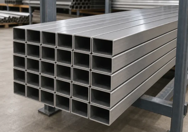 Ống vuông inox 430 - ảnh sản phẩm inox chụp thực tế tại kho