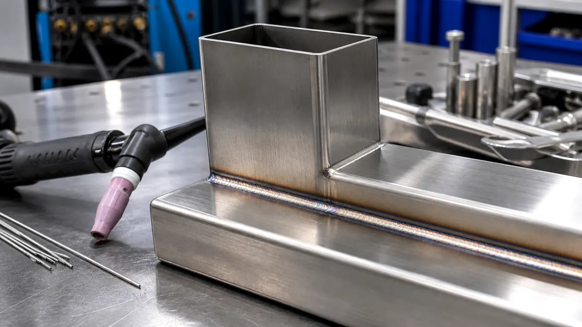 Vì sao mối hàn inox bị đen